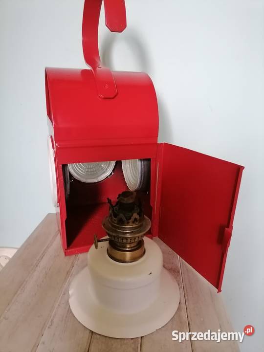 Stara lampa kolejowa Kraków