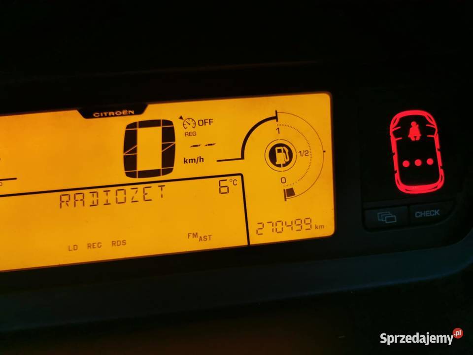 Citroen C4 Picasoo 16 Hdi nieuszkodzony C3 Picasso Chełm