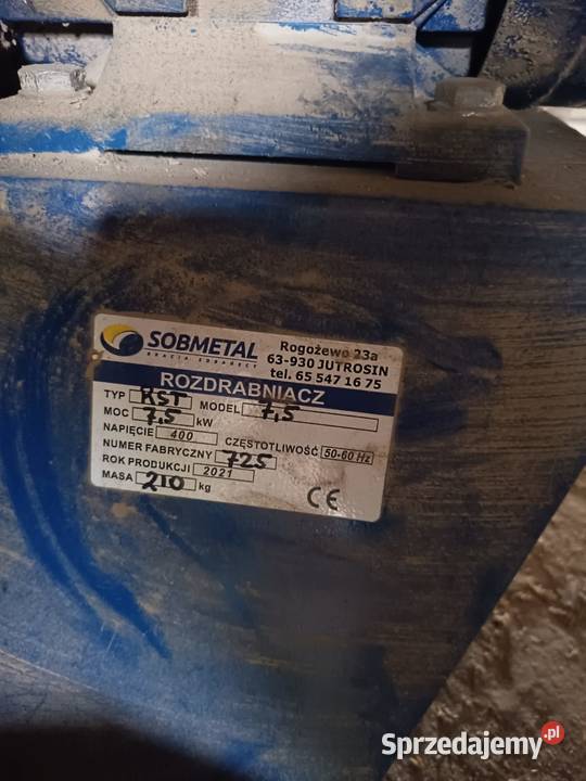 Śrutownik do zboża 75kW Bukowiany