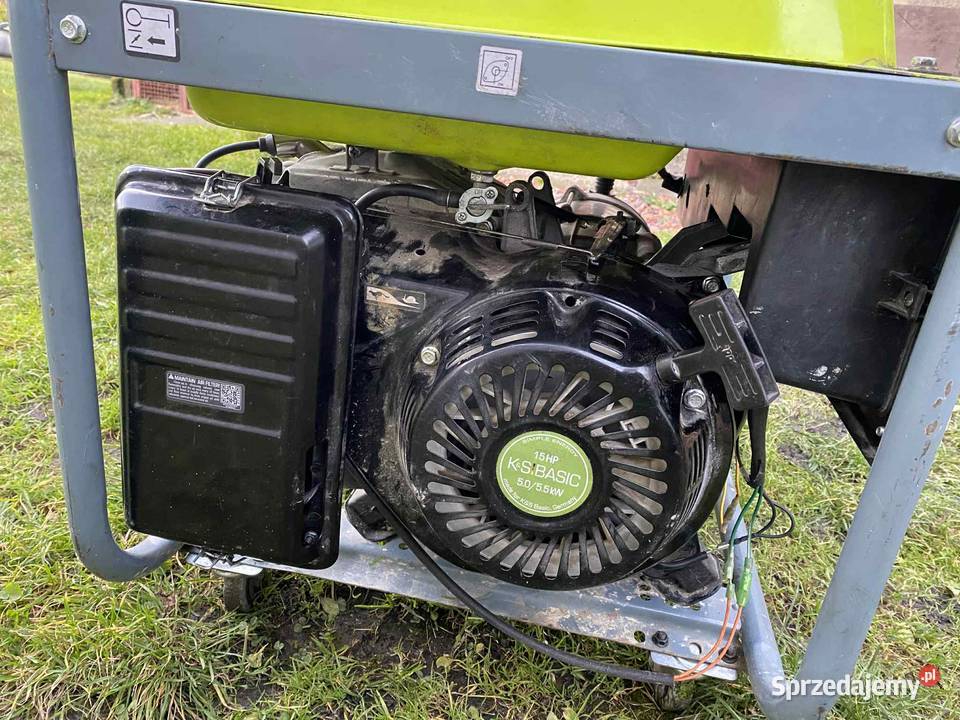Agregat prądotwórczy 5kw Orzesze