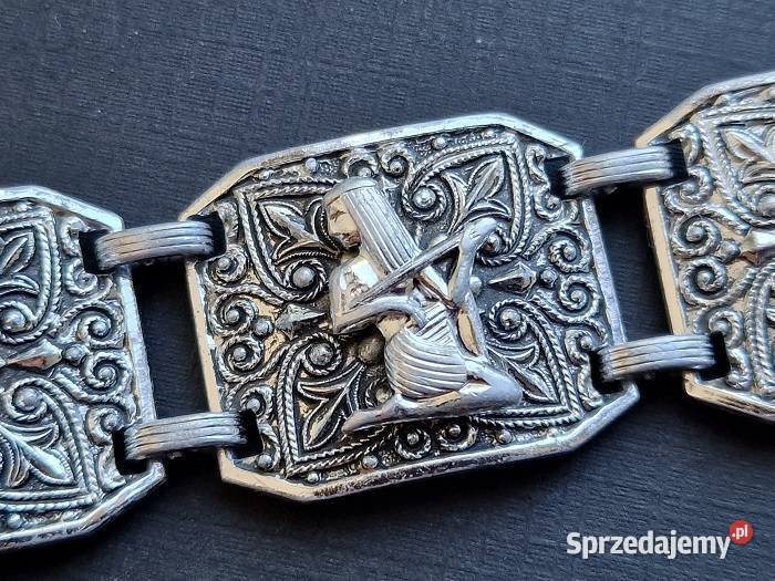 BRANSOLETA ART DECO STAROŻYTNY EGIPT śląskie Częstochowa sprzedam
