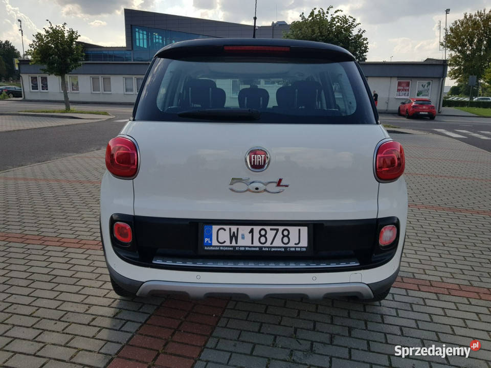 Fiat 500L 14 Turbo Benzyna Trekking Panorama klimatyzacja kujawsko-pomorskie Włocławek