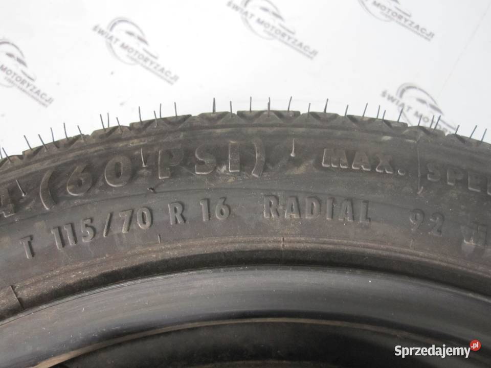 OPEL VECTRA C koło dojazdowe 1157016 92M 5x110