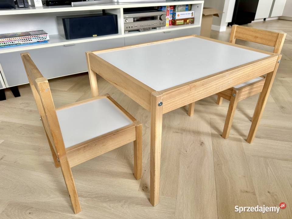 Stolik i krzesła krzesełka dziecka Ikea Gdańsk sprzedam