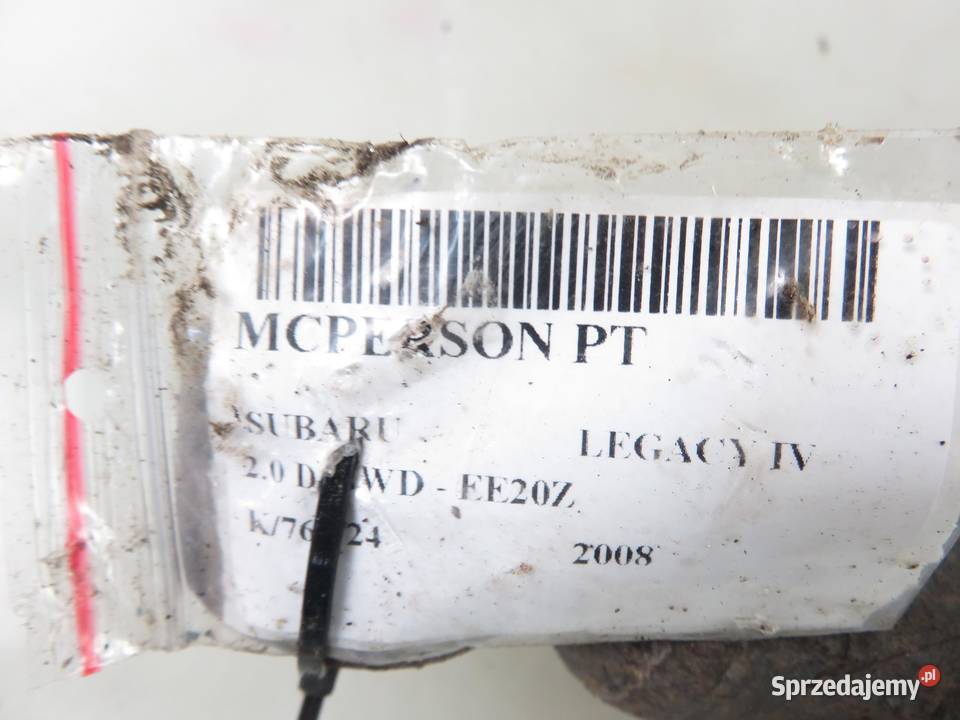 AMORTYZATOR PRAWY TYLNY SUBARU LEGACY IV 20 D małopolskie