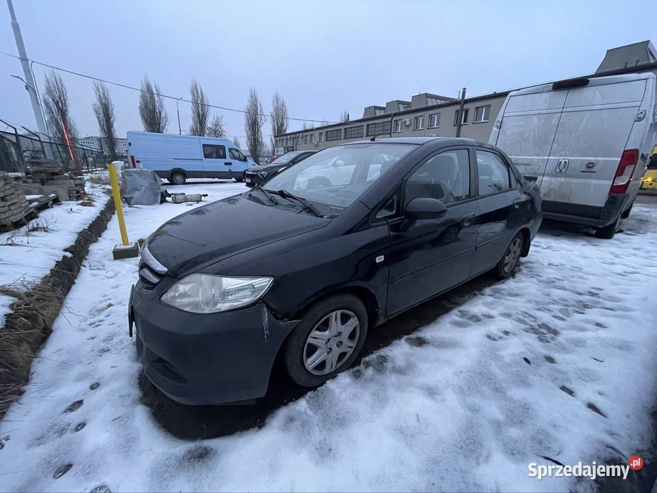 Honda City 2007 benzyna uszkodzona jeżdżąca kujawsko-pomorskie sprzedam
