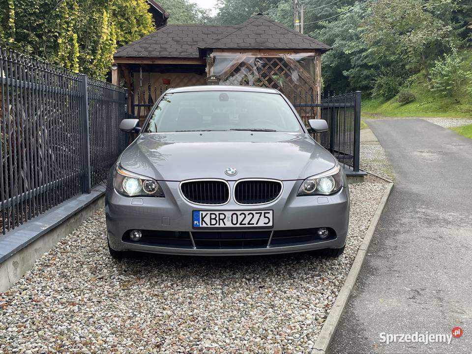Bmw E60 525i GAZ małopolskie Jadowniki