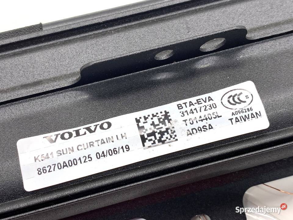 ROLETA DRZWI LEWY TYŁ VOLVO S90 II SedanLimuzyna podkarpackie sprzedam