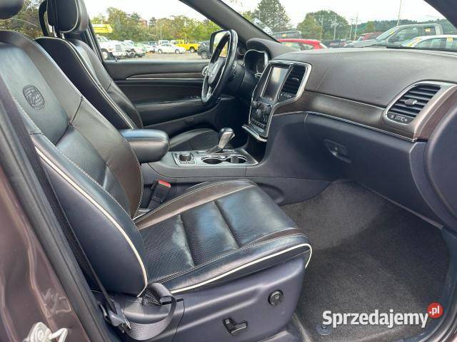 2017 JEEP GRAND CHEROKEE OVERLAND automatyczna mazowieckie Warszawa