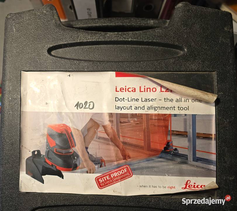 Laser krzyżowopunktowy LEICA LINO L2P5 Katowice