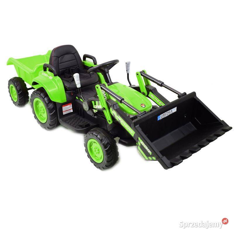 BAWIBUS Autko TRAKTOR z łyżką przyczepą na śląskie Myszków