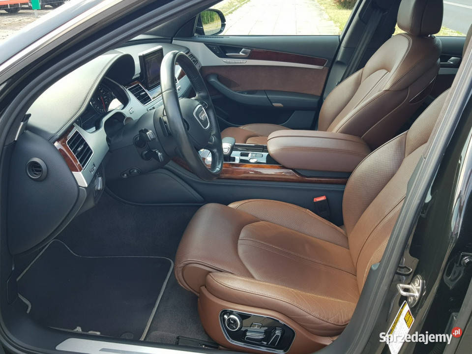 Audi A8 42 Benzyna Full Bose Masaże 160768km A8 Włocławek sprzedam