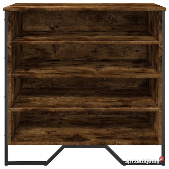 Półka na buty przydymiony dąb 80x38x78 WM848651 Warszawa
