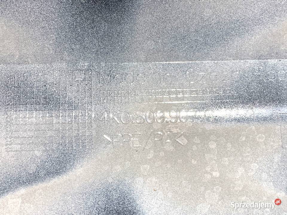 KLAPKA WLEWU PALIWA LY7C AUDI A6 C8 4K0809906B podkarpackie