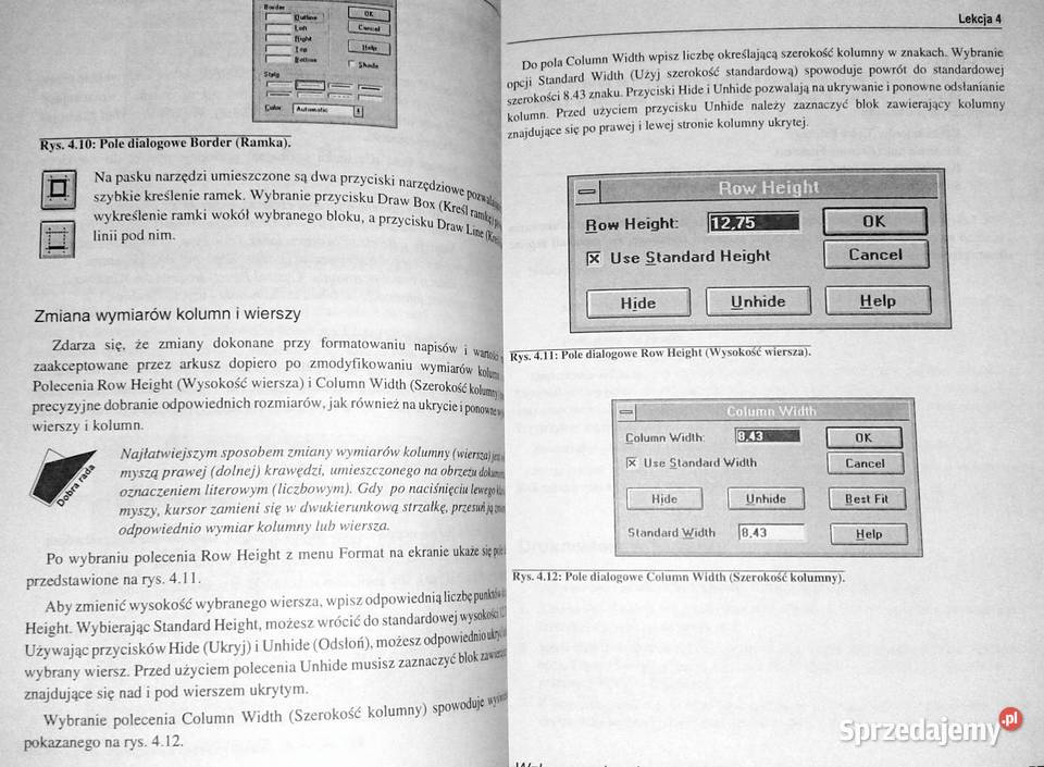 EXCEL 4 Windows Szybki start Stephen L Nelson Chełm