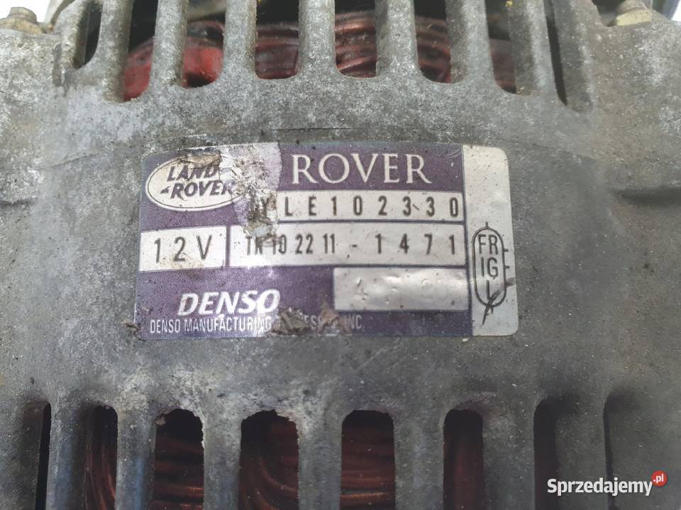 ALTERNATOR Rover 75 25 V6 YLE102330 denso osobowe