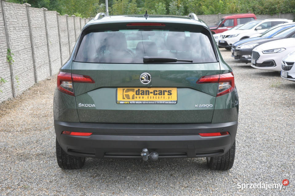 koda Karoq 15 TSI 150 Szyberdach Asystenci Skóra elektryczne lusterka Dąbrowa Górnicza