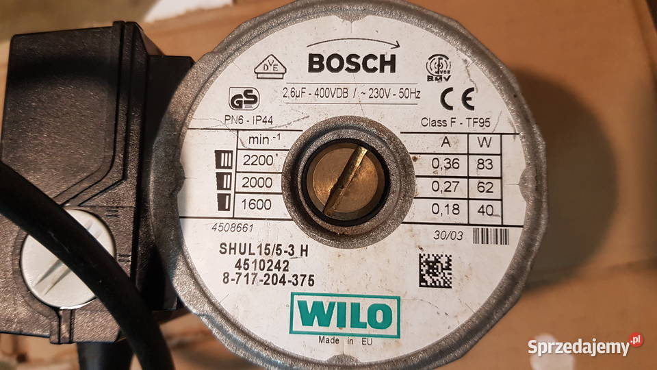 Pompa Grundfos Vaillant Bosch Wilo Salmson Tarnów