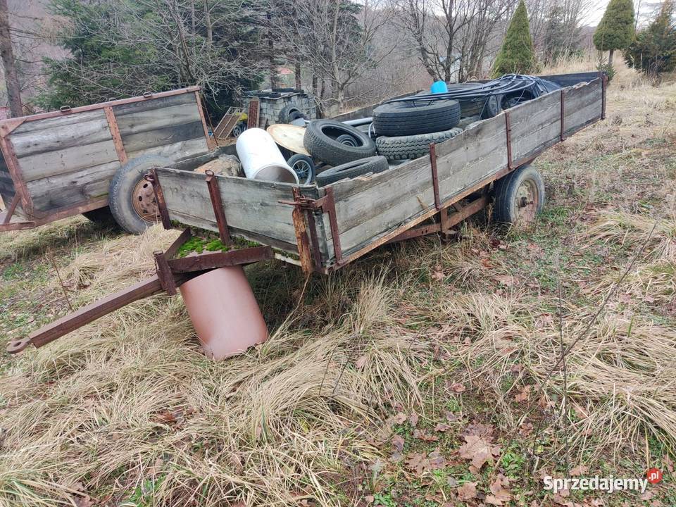 Wóz Przyczepa Cztero Kołowa