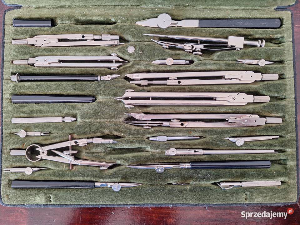 Zestaw kreślarski cyrkli Skala Precision PXIIc Gdańsk