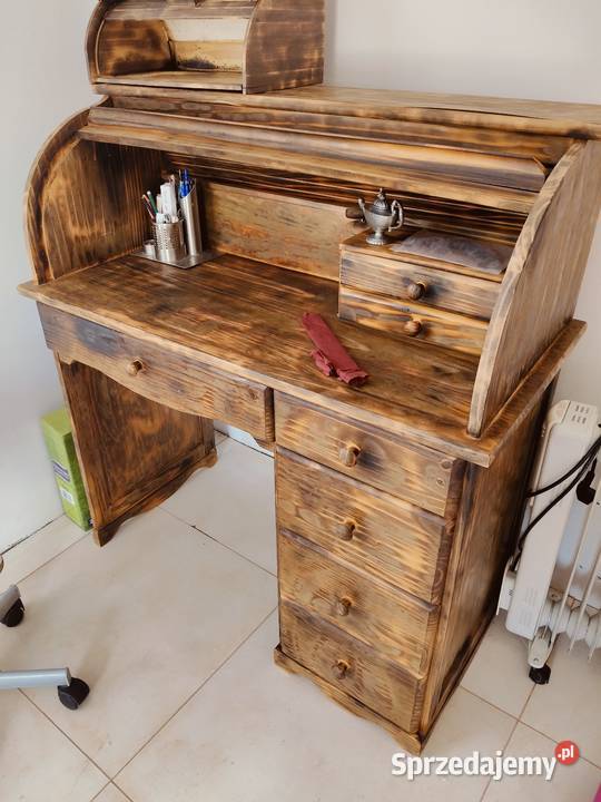 Sekretarzyk biurko stary mebel vintage Sandomierz