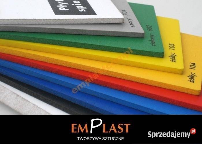 PCV spienione SZARY grubość 5mm EMPLAST frezarka