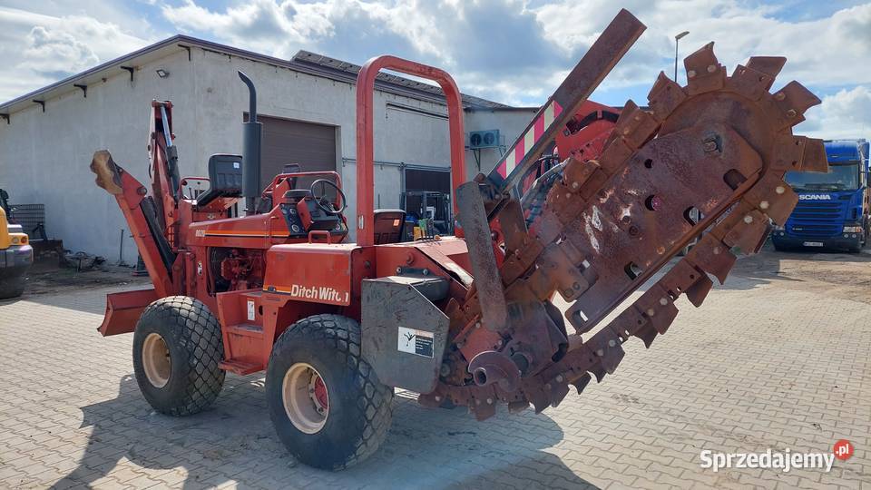 Koparka łańcuchowa pługoukładacz Ditch Witch mazowieckie Sochaczew