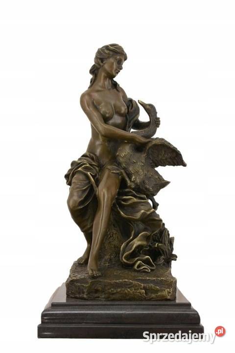 Kobieta z Łabędziem Mitologia Figura Rzeźba z małopolskie Kraków