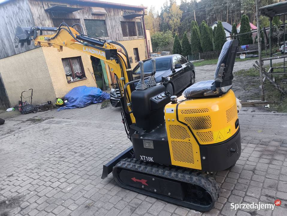 Minikoparka nowa na rękę pomorskie Czersk