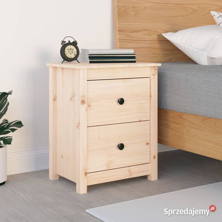 Szafka nocna 50x35x615 lite drewno sosnowe Warszawa