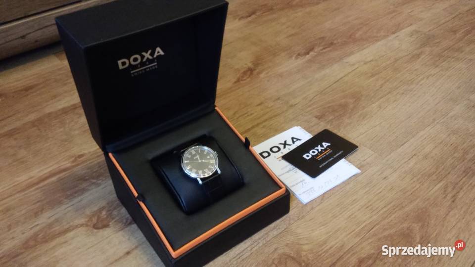 Doxa Royal klasyka piękny oryginał Swiss szafir Włocławek sprzedam