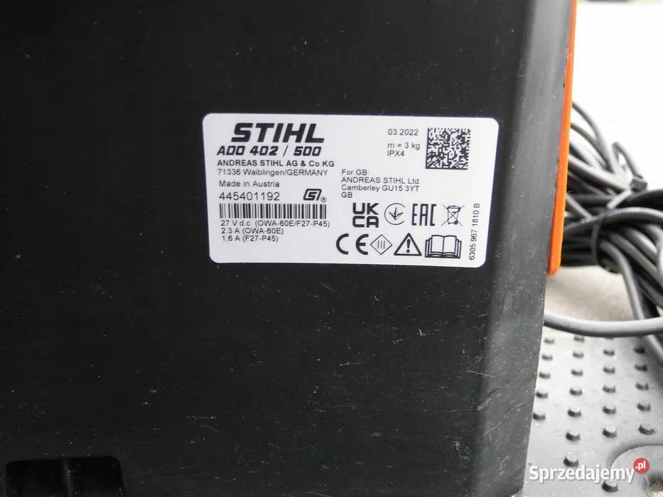 Robot koszący STIHL RMI422 zestaw stacja Łętownia