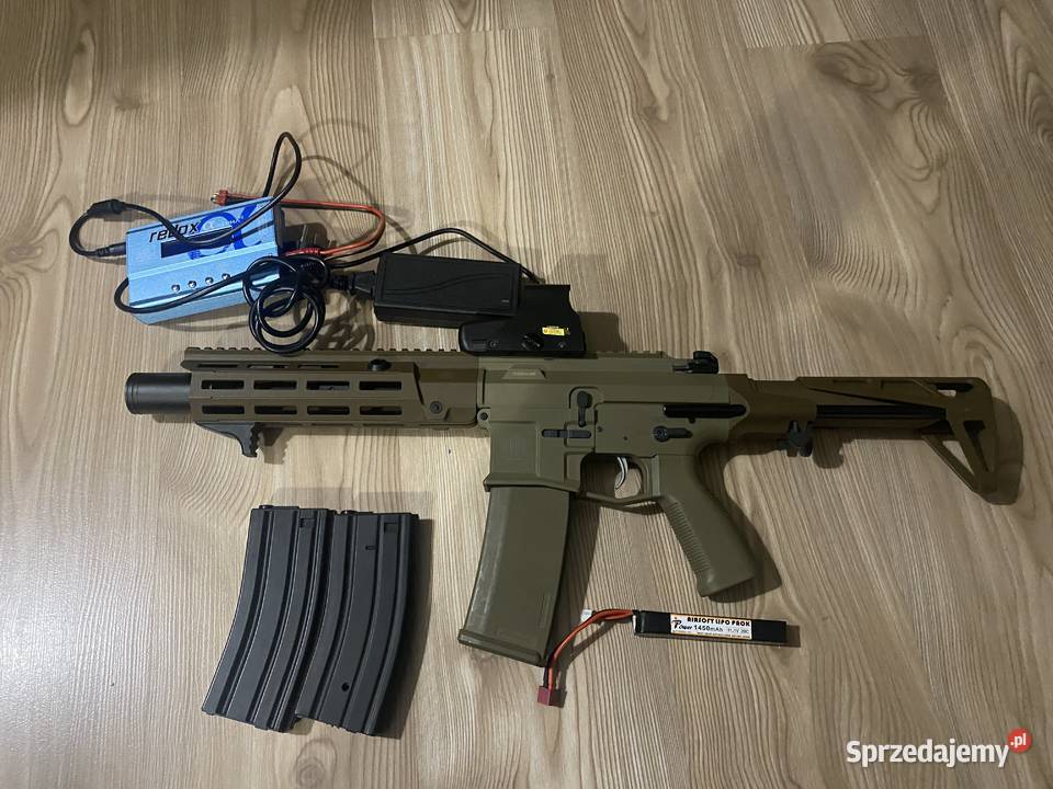 Zestaw ASG Karabin Kolimator tracer ładowarka Krotoszyn