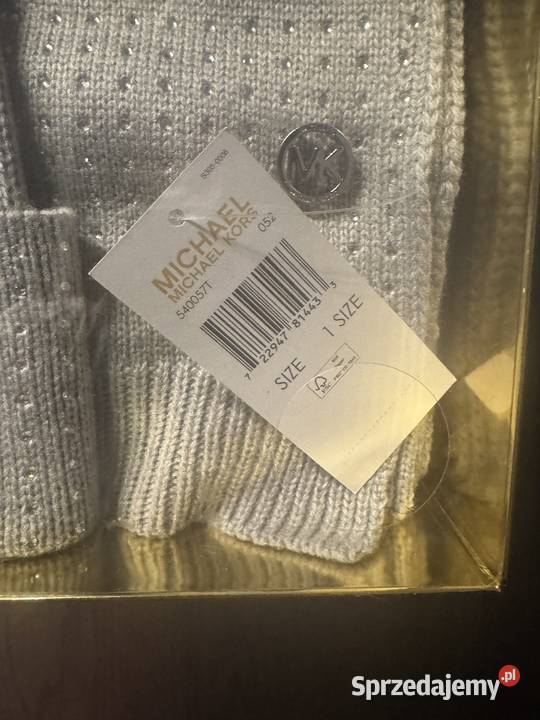 Czapka z szalikiem Michael Kors
