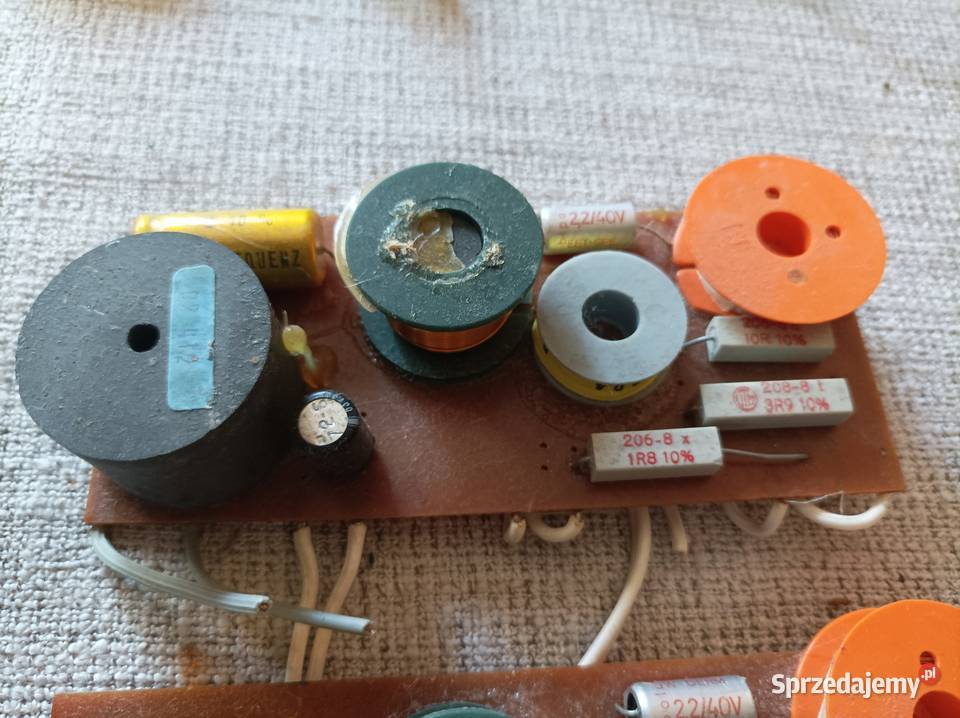 Zwrotnice głośnikowe trójdrożne niemieckie