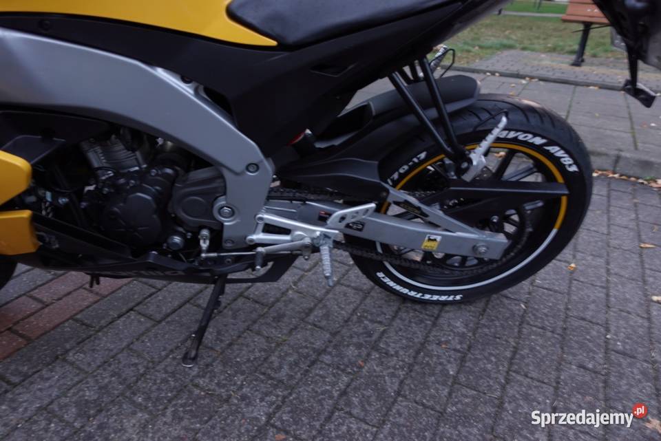 Aprilia rs4 125 2012r wtrysk elektryczny starter Augustów