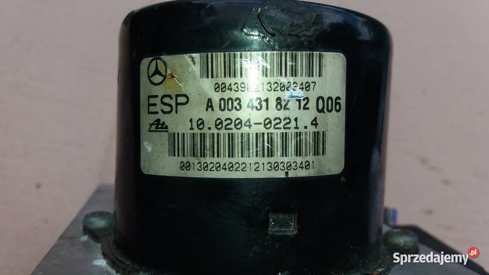 Mercedes 202 Pompa ABS A0034318212 ESP Bolesławiec