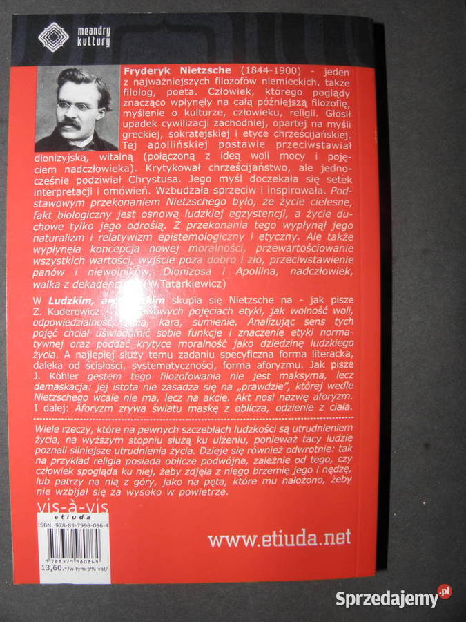 Ludzkie arcyludzkie Friedrich Nietzsche Andrychów