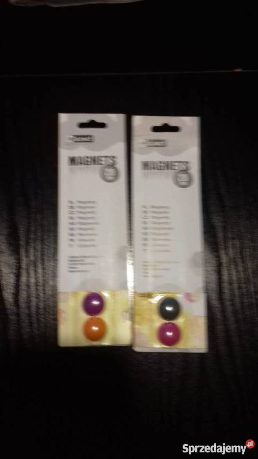 Magnesy na lodówkę plastikowe 12 sztuk Iława