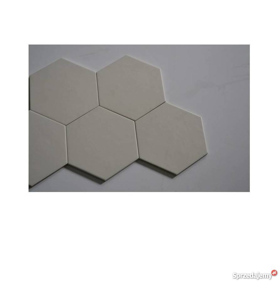 Hexagonal Design Biało czarne mat płytki Equipe Zakopane