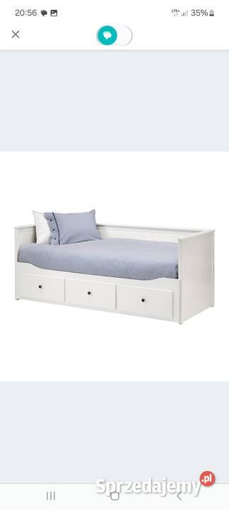 Łóżko rozkładane Hemnes plus szafa 2 drzwiowa Wrocław