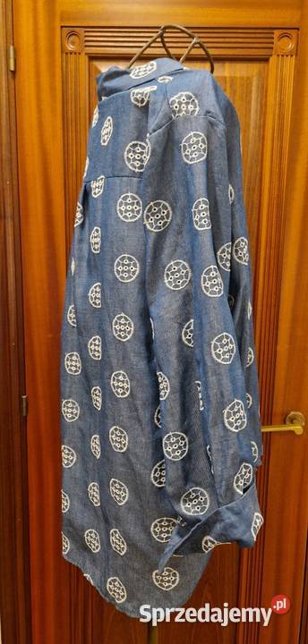 Damska KOSZULA jakby jeansowa z haftem XXL nowa Lublin