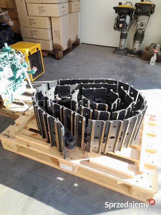 Gąsienice stalowe do minikoparki 44 ogniwa szer Do maszyn budowlanych