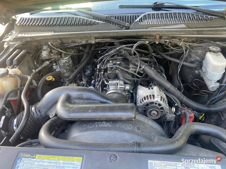 Chevrolet Silverado 1999 48v8 4x4 lpg hak 200KM mazowieckie Trablice