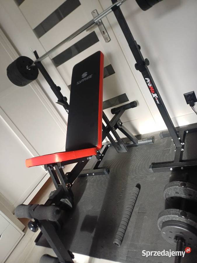 Ławka ławeczka do ćwiczeń Hantle gryf Kielce