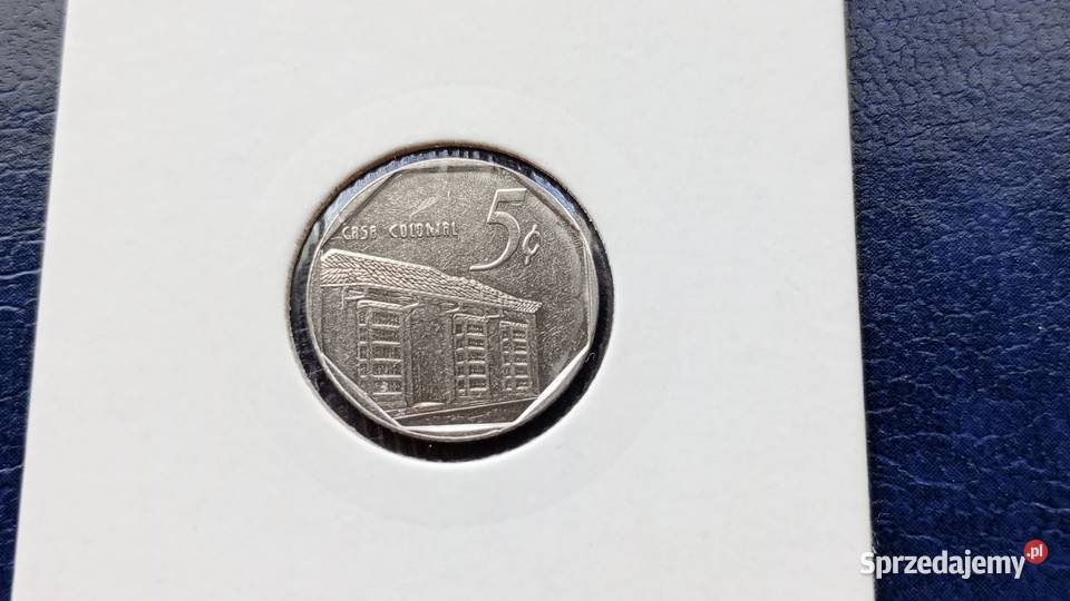 Stare monety 5 centavo 1994 Kuba