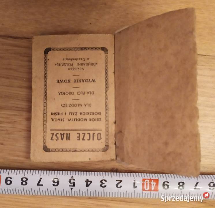 180 MODLITEWNIK Z 1948 ROKU łódzkie Łódź sprzedam