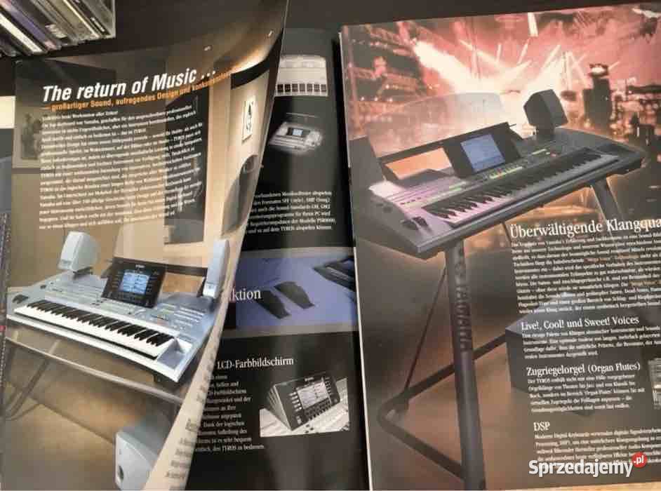 Yamaha tyros 1 prospekt reklamowy rozkładówka Olsztyn