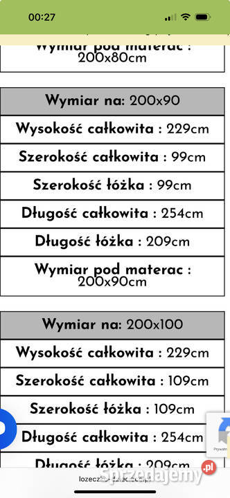 Łóżko Piętrowe DOMEK materac Gdańsk