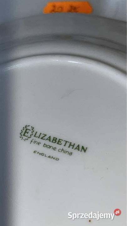 Talerzyk deserowy Elizabethan England Dekor Gdańsk